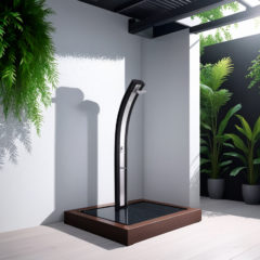 DOCCIA-ELLA-NERA-INOX